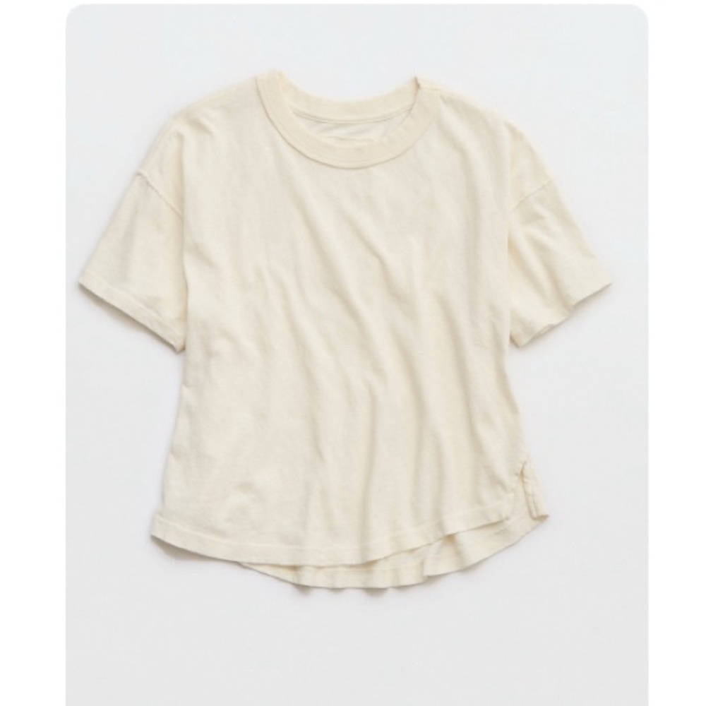 Aerie Summer Breeze Cropped tee